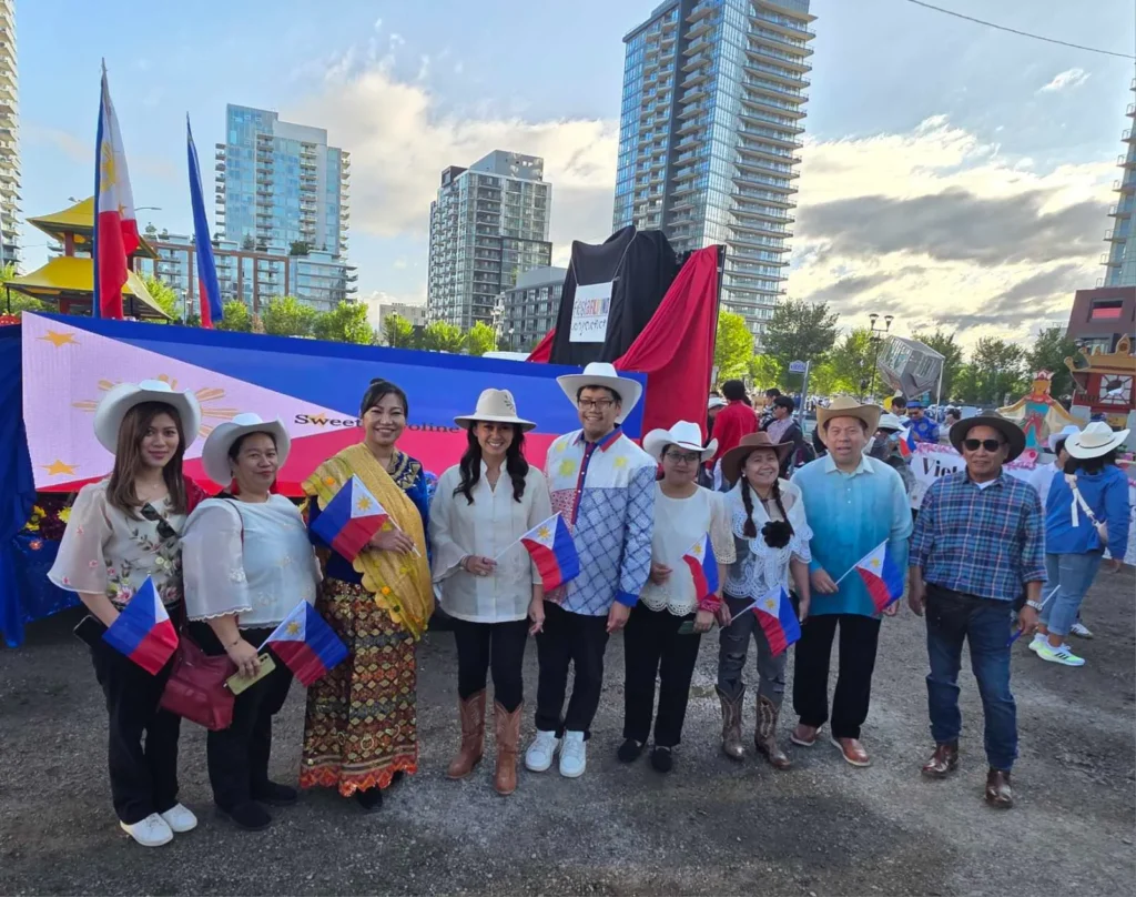 The Philippine Consulate General in Calgary once again took part for the second year in a row in the annual Calgary Stampede Parade on 04 July 2025