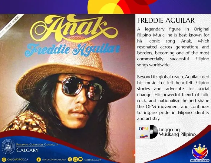 Filipino Music Week celebration from 21 to 27 July 2025