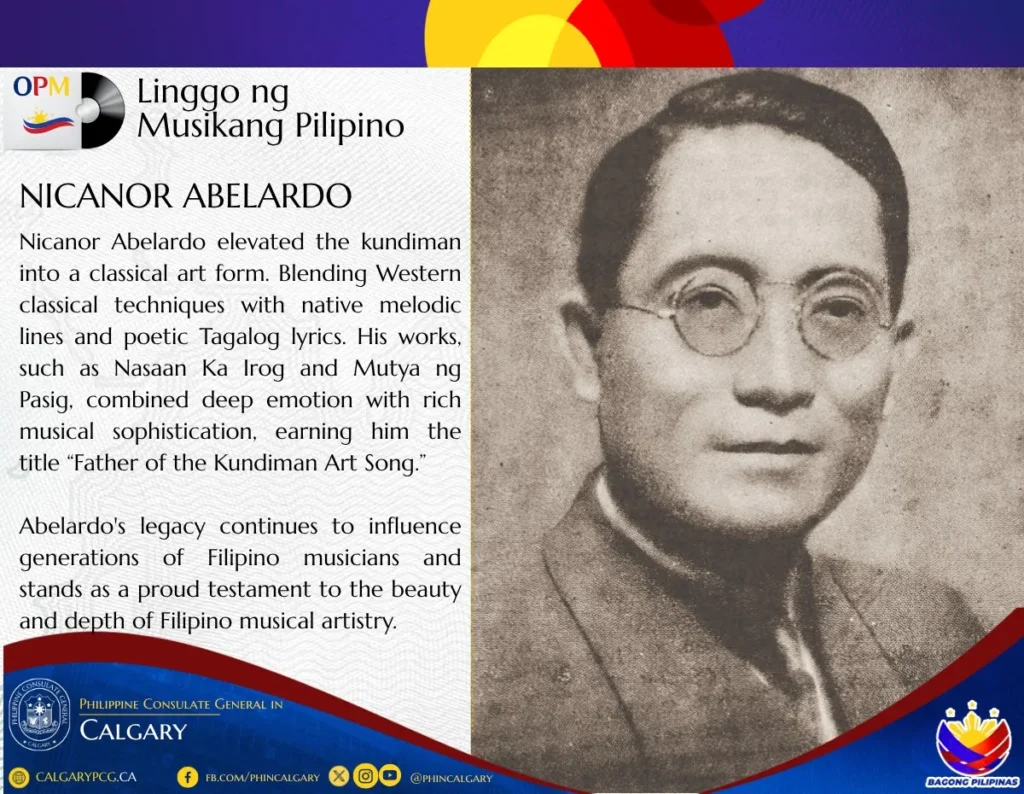 The Philippine Consulate General in Calgary joins the celebration of the Linggo ng Musikang Pilipino from 21 to 27 July 2025